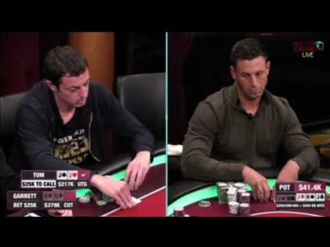 TOM DWAN (DURR) VS GARRETT ADELSTEIN - TWO MASTERS AT WORK