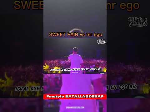 Sweet pain vs mr ego 🤯 este c*bron es de los míos #fms #fmsespaña #batallasderap #freestyle #music