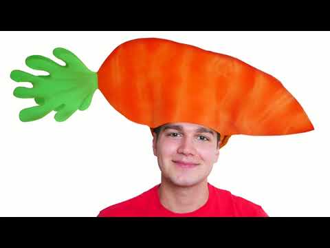 Gorros de frutas y verduras