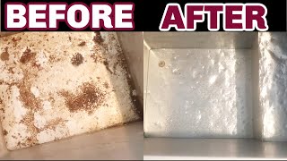 CHEST FREEZER DEEP CLEAN | HOW TO CLEAN A MOLDY CHEST FREEZER