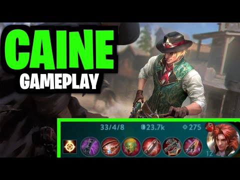 CAINE BOT LANE - HYPER CARRY WITH BAPTIS | VAINGLORY 5V5 |