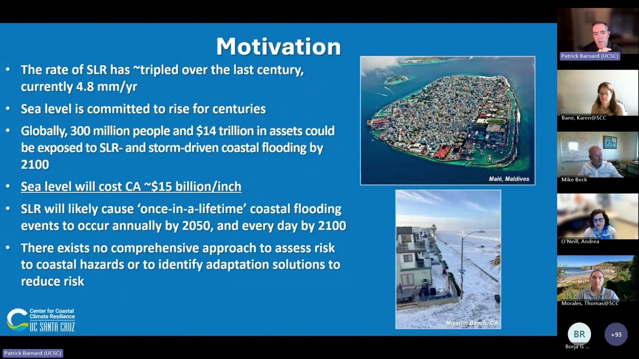 CRN Webinar CoSMoS Adapt Developing Coastal Adaptation Tools to Support Climate Resilience Planning,