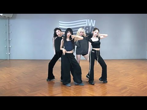 Baby DONT Cry 'F Girl' Dance Practice Mirrored (Fix ver.)