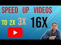 How to speed up YouTube videos to any value (2x, 3x, 4x upto 16x) ?