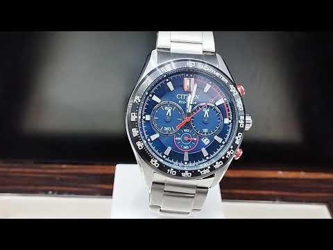 How to start the stopwatch on the Citizen Eco Drive watch CA4486-82L