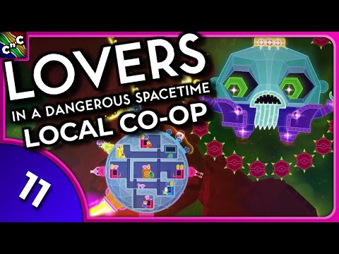 KING CEPHEUS FINAL BOSS BATTLE! | Lovers in a Dangerous Spacetime Episode 11 | Couch Play