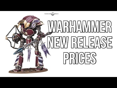 Cerates Knight Lancer pricing revealed,  Underworlds and Black Library prices as well.