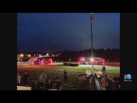 Porch fire at Hilton Garden Inn Suffolk Riverfront prompts evacuation
