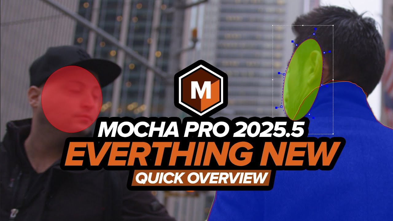 Mocha Pro 2025.5: What's New in Under 5 Minutes