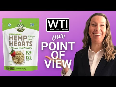 Manitoba Harvest Organic Hemp Hearts - WTI product video review