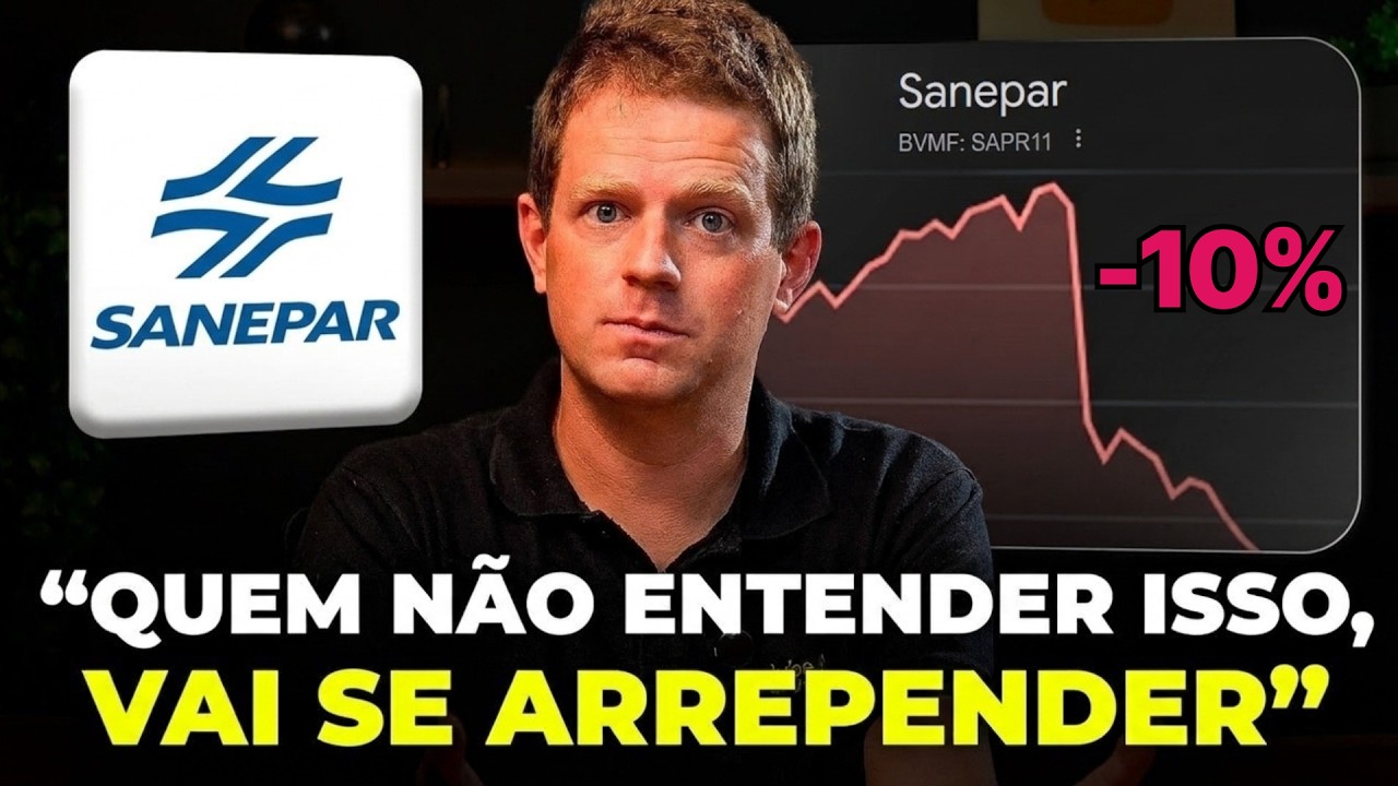 O que está acontecendo com a SANEPAR? Estou comprando SAPR11?