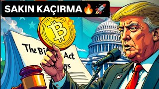 🔥SAKIN KAÇIRMA BİTCOİN GELECEKMİ? #bitcoin 