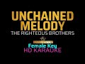 UNCHAINED MELODY Female Key KARAOKE MINUS 1