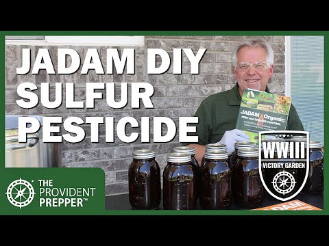 WWIII Victory Garden: DIY Low-Cost JADAM Sulfur (JS) for Pest and Disease Management