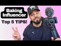 How To Film Behind The Scenes BAKING Videos For INSTAGRAM And TIKTOK TOP 5 TIPS
