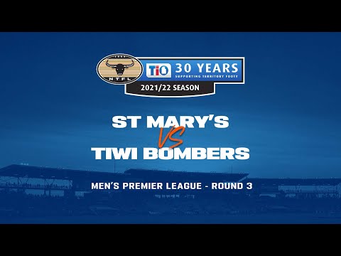 St Mary's v Tiwi Bombers | Round 3, 2021/22 TIO NTFL Men's Premier League