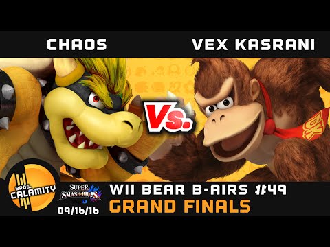 WBB #49 | [L] LAG | Chaos (Bowser) vs [W] Vex Karani (DK) - Grand Finals - Smash Wii U - Singles
