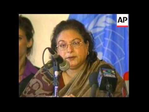 UN official criticises Colombia's human rights record.