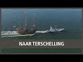 Proefvaart van de replica rond Terschelling | De Witte Swaen