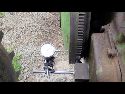 John Deere A, B, G, Flywheel & Crankshaft End Play Adjustment