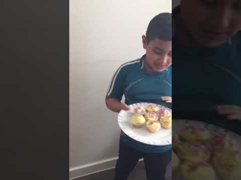 Yummy cup cakes made by Joshu & Jovia