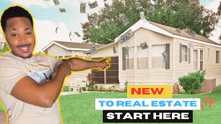 How To Get Started in Real Estate Investing- MOBILE HOMES!!