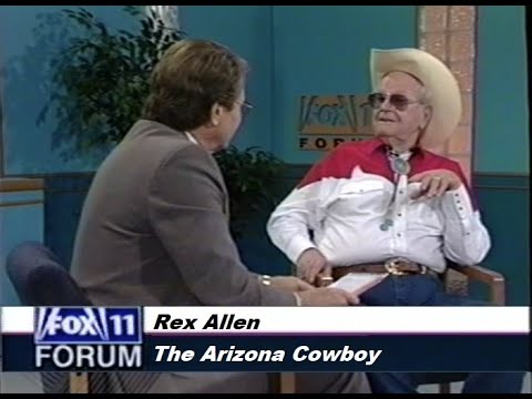 Bob Lee interviews Rex Allen, The Arizona Cowboy