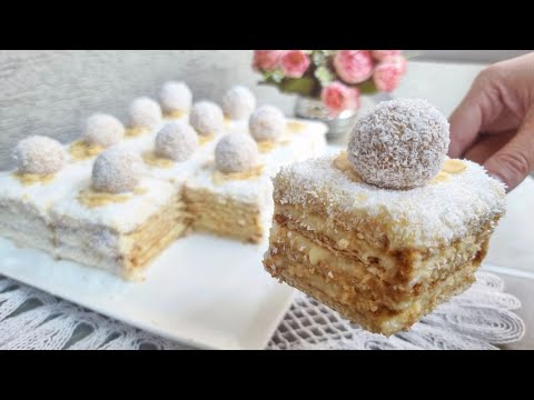 Vetëm 10 minuta !! RAFAELO TORTA  shije e pakrahsueshme 🥥🥥