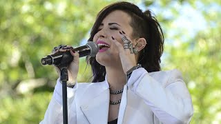 Demi Lovato - Nightingale @ Good Morning America (Summer Concert Series) 06-06-2014