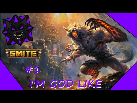 I'M GOD LIKE | SMITE Fenrir Gameplay #1