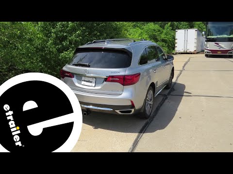 etrailer | How to Install the Curt Trailer Hitch Receiver on a 2017 Acura MDX