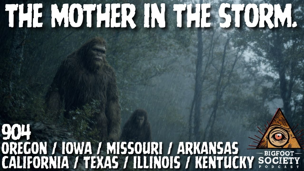 Caught in the Rain With the Hairy Folk!