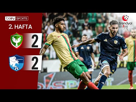 Amed Sportif Faaliyetler (2-2) Erzurumspor | 2. Hafta Maç ÖZETİ | Trendyol 1. Lig - 2025/26