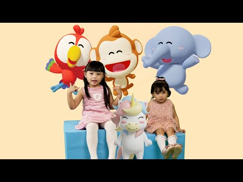 CIPAK CIPUK - AMEENA (3 y old), AZURA (2 y old) Feat Baba Lili Tata (Balita) #zumee