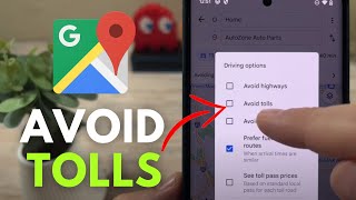 How to Avoid Tolls on Google Maps - Free Route Option