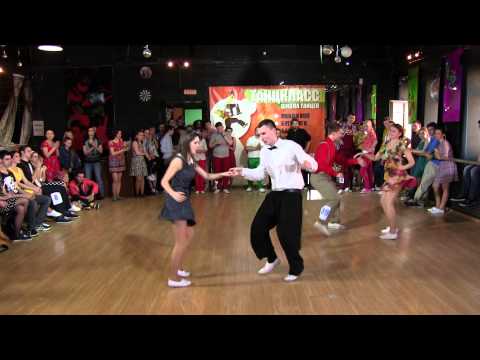 BW B-Class Prelims Runner's-up Round Heat 5 at Russian Swing Dance Championship 2014