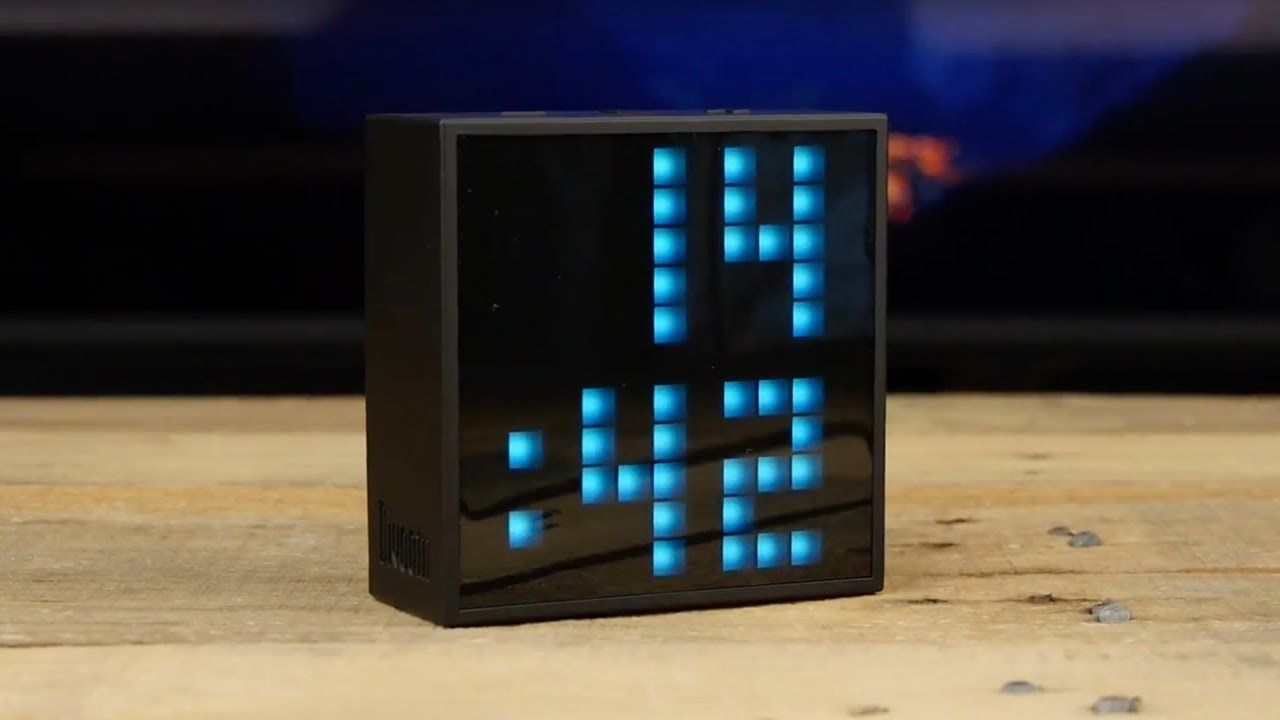 Акустика многофункциональная Divoom TimeBox mini (blue) video preview