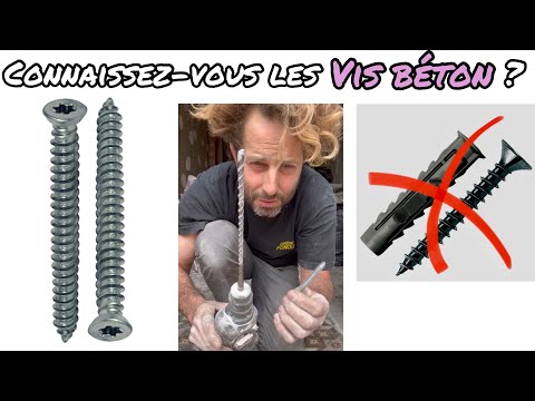 Astuce 😍 bricolage : la Vis Béton!