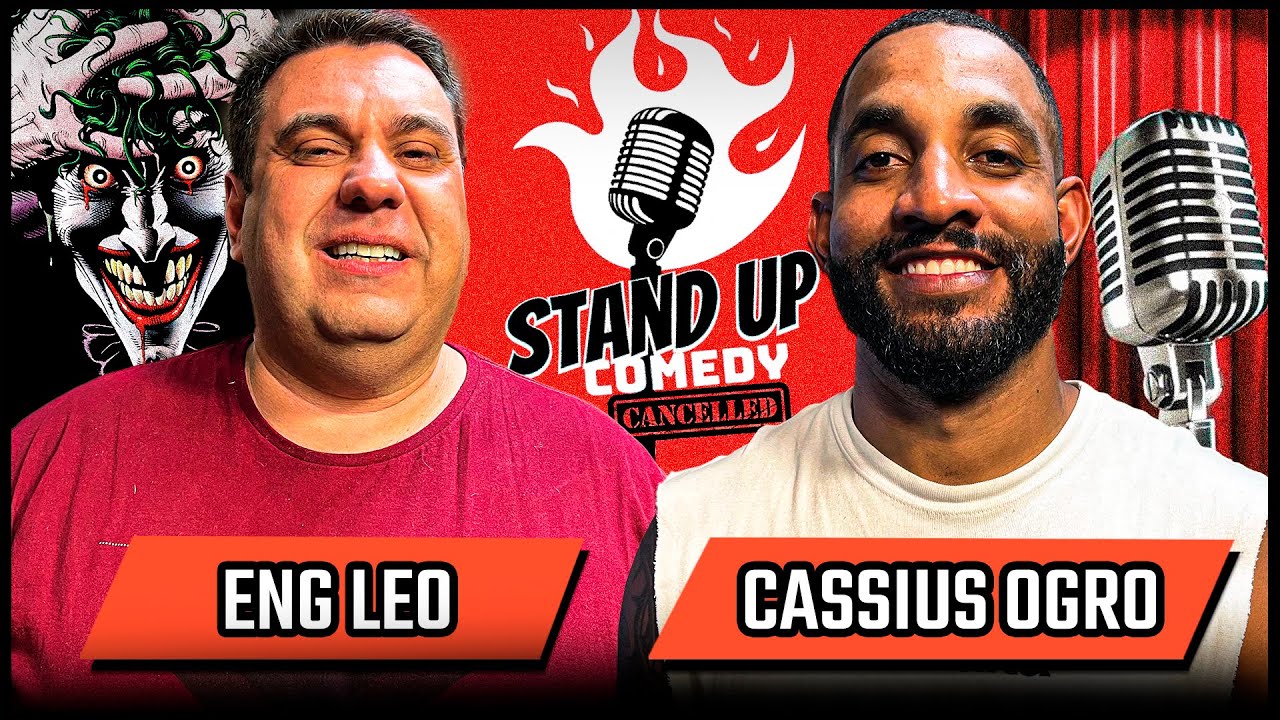 CASSIUS OGRO e ENG LEO  - QUAL LIMITE DO HUMOR ? - Podcast 3 Irmãos #679