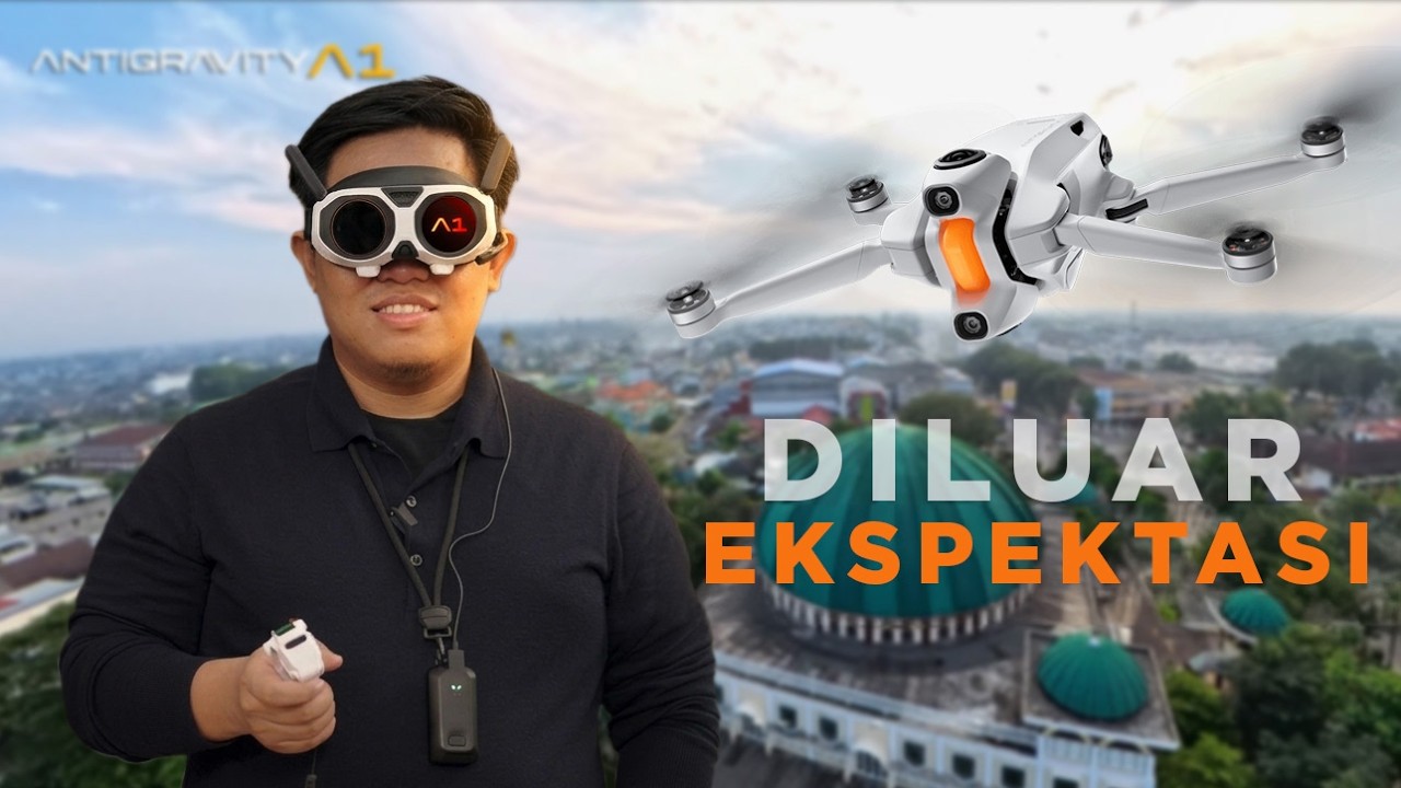 Di Luar EXPECTASI‼️Drone 360 Pertama Di Dunia 🌍  Antigravity A1
