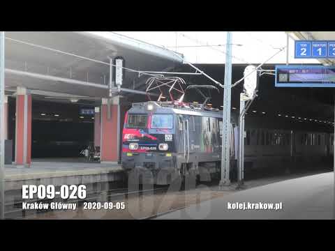 EP09-026 Kraków Główny InterCity "Wyspiański" nr IC 6300 "100-lecie Bitwy Warszawskiej"