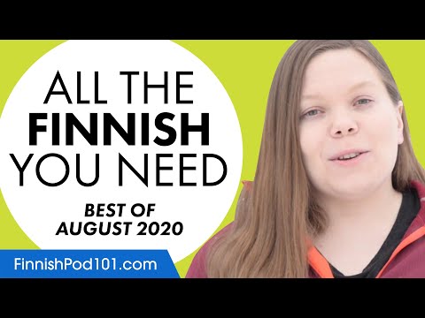 Your Monthly Dose of Finnish - Best of August 2020