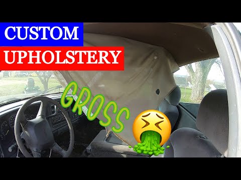 Headliner REPAIR!! How I did it MYSELF!