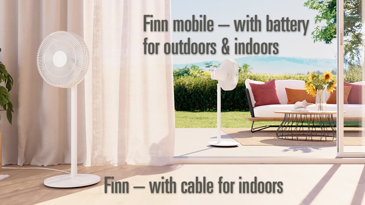 Stadler Form Ventilateur sur pied Finn Blanc