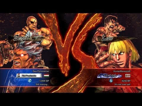 SFxT 2013 Endless Battle: Dex Pyromaniac (Akuma/Sagat) vs HunterMaverickX (Ken/Law)