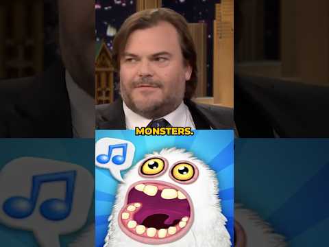 Jack Black plays My Singing Monsters?! #msm #mysingingmonsters #shorts #celebritynews #jackblack
