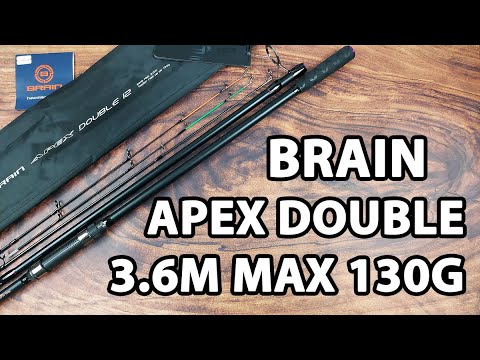 Карп-фідер Brain Apex Double 3.6m 3.25lbs/max 130g