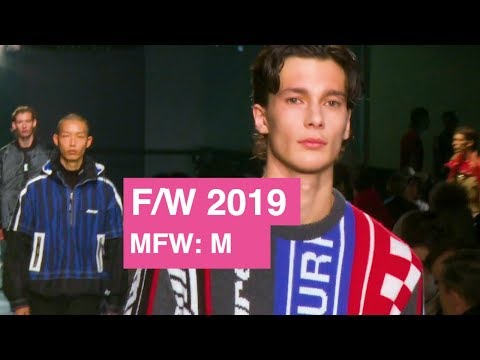 MSGM Fall/Winter 2019 Men's Runway Show | Global Fashion News
