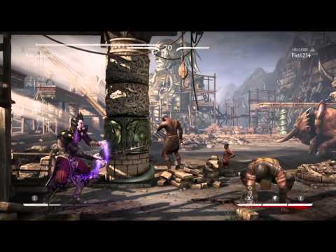 MKX.PS4 | Aris (Shinnok) vs FLET (Scorpion) chapter 1.