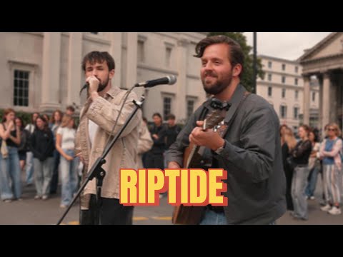NOBODY Expected THIS From Two Guys on the Street! EPIC Performance! | Vance Joy - Riptide